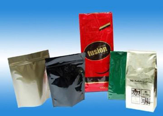 Laminated Aluminum Foil Packaging Bags Custom Color Printing Smell Proof