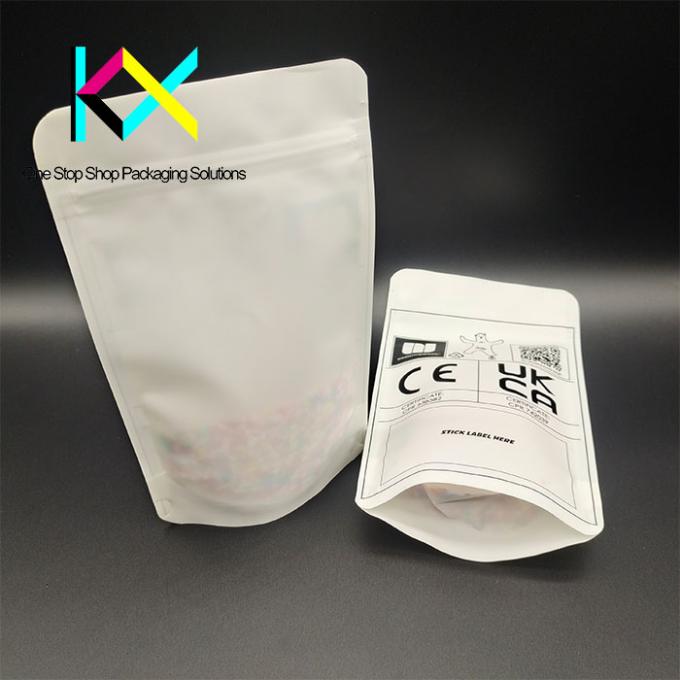 LDPE/EOVH/LDPE 電子製品向け直立式リサイクル可能な包装袋 0