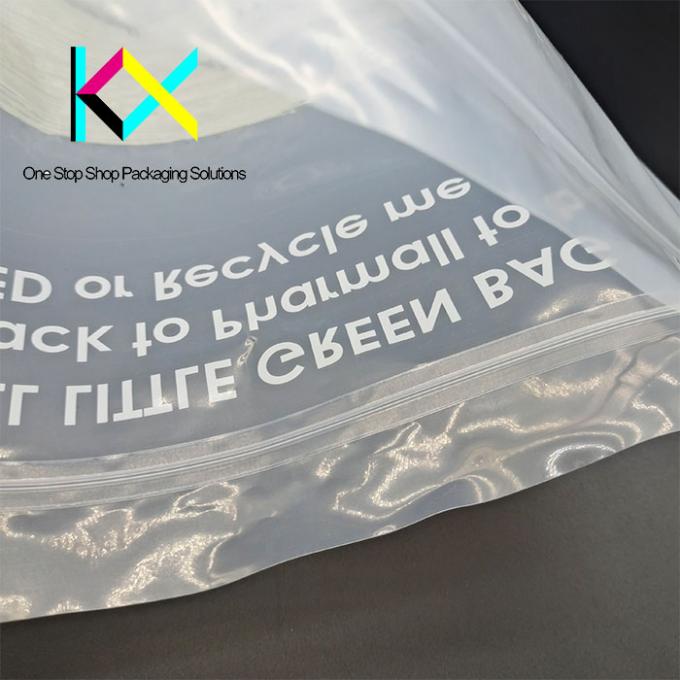 130-140um リサイクル可能な包装袋 高壁シップロック スタンドバッグ 1